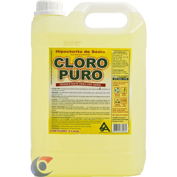 CLORO-PURO-ARACRUZ-5LT