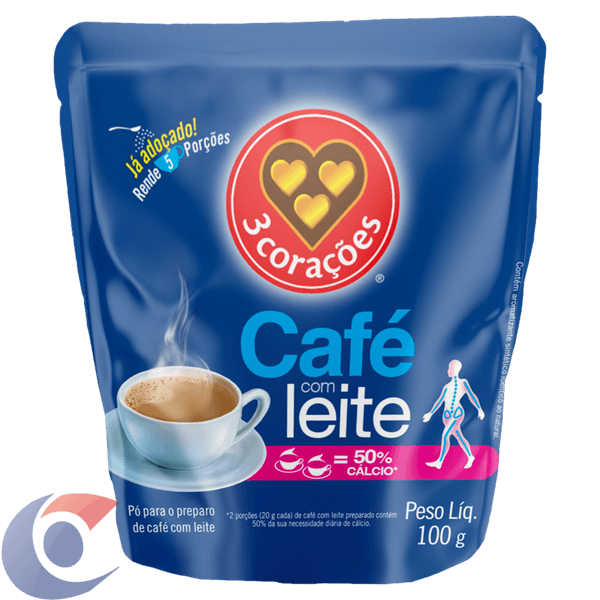 CAFE-C-LEIT-3CORAC-100G