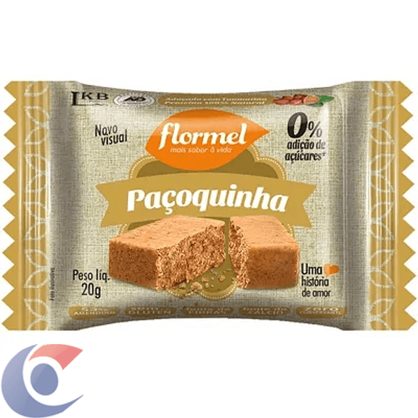 PACOQUINHA-FLORMEL-ZERO-3X20G