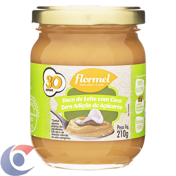 DOCE-LEIT-CREM-FLORMEL-ZERO-210G-COC