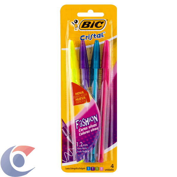 CANETA-ESF-BIC-4UN-FASHION