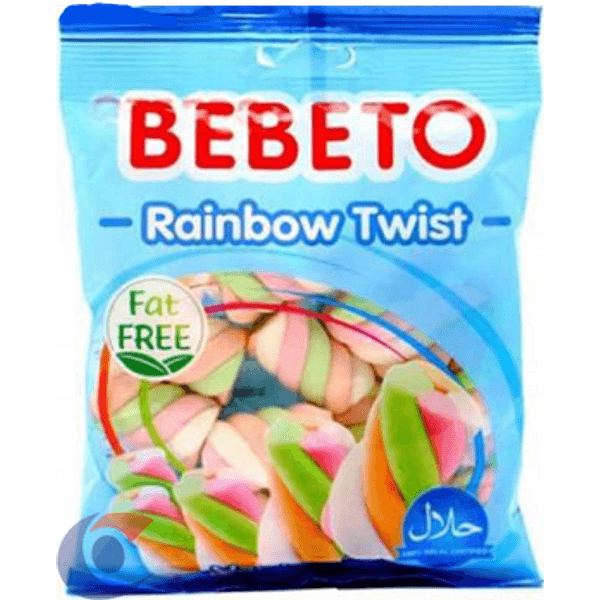 MARSHMALOW-TURC-BEBETO-135G-COR-ARC-IRIS