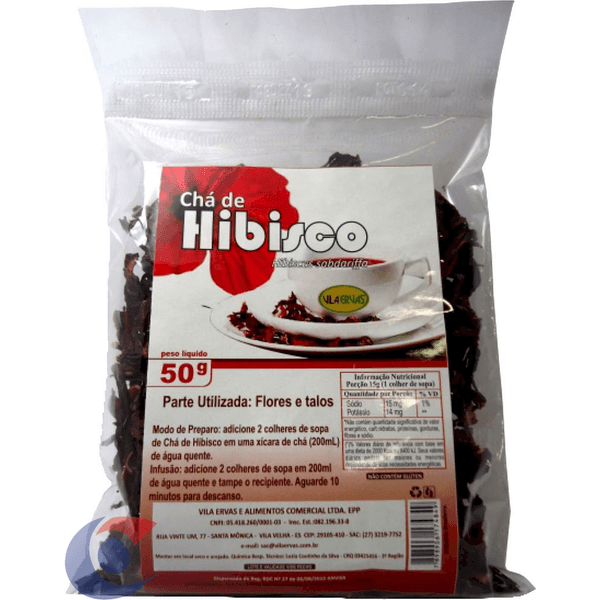 CHA-HIBISCO-VILA-ERVAS-50G