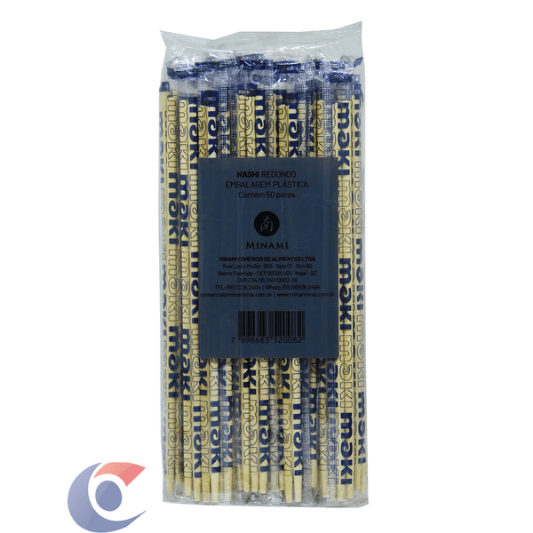 HASHI-BAMBU-MAKI-RED-BEM-PLAST-C-50