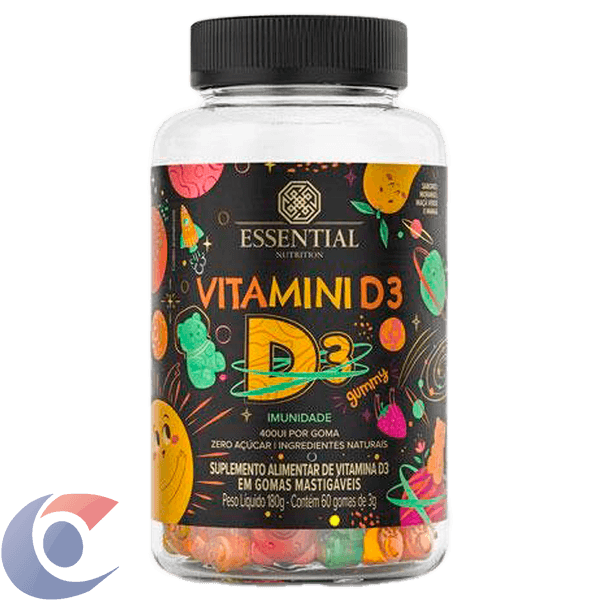 SUPL-ALIM-ESSENTIAL-GOMAS-180G-VITA-D
