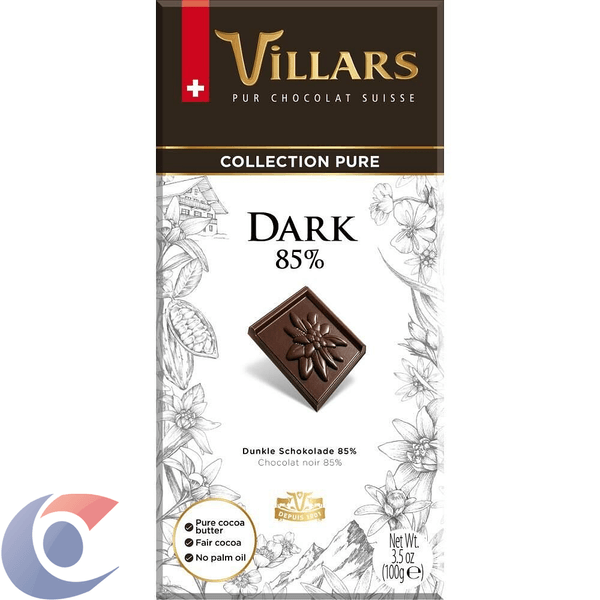 CHOC-SUICO-VILLARS-100G-AM-85-
