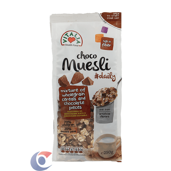 CER.MAC.MUESLI-VITALIA-CHOC.250G