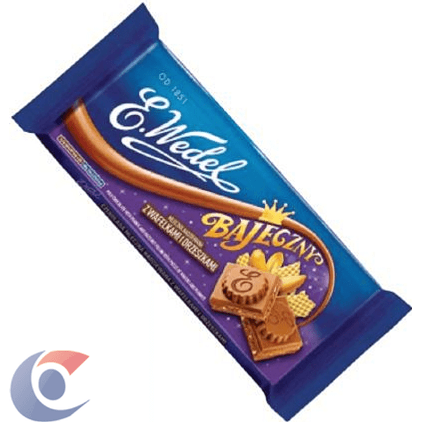 BISC-WAF-POL-EWEDEL-245G-AMEN-CHOC-LEITE