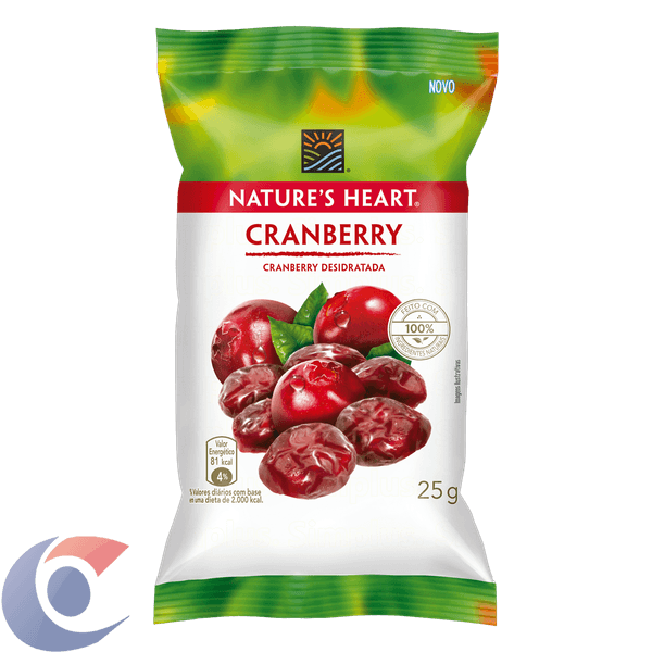 CRANBERRY-DESIDR-NATURE-HEART-25G