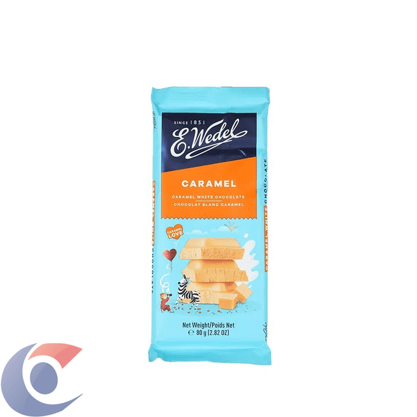 CHOC-POL-EWEDEL-80G-CHOC-BCO-CARAMEL