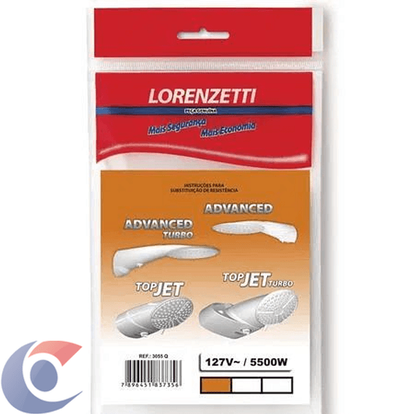 DUCHA-LORENZETTI-127V-RESISTENCIA-T-JET