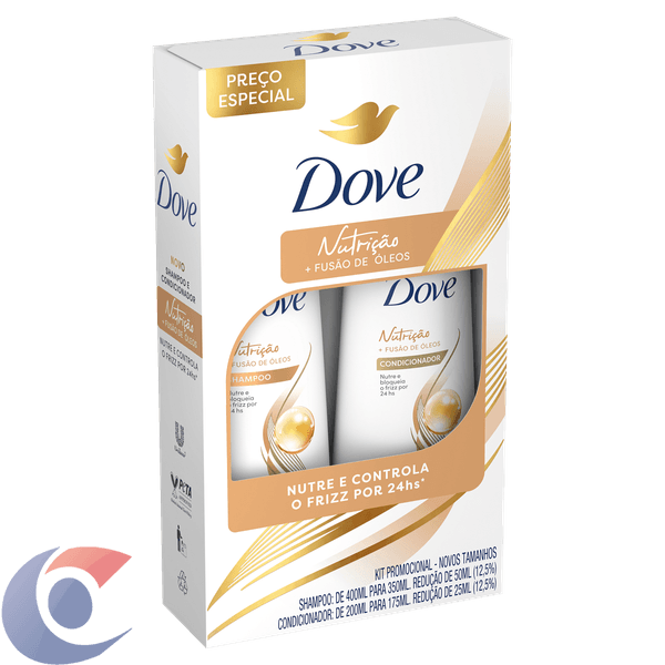 KIT-SH350ML-COND175ML-DOVE-NUTRICAO