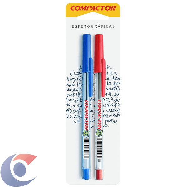CANETA-ESF-COMPACTOR-C-2-AZUL-VERM