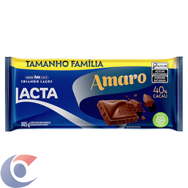 CHOC-TAB-LACTA-145G-AMARO