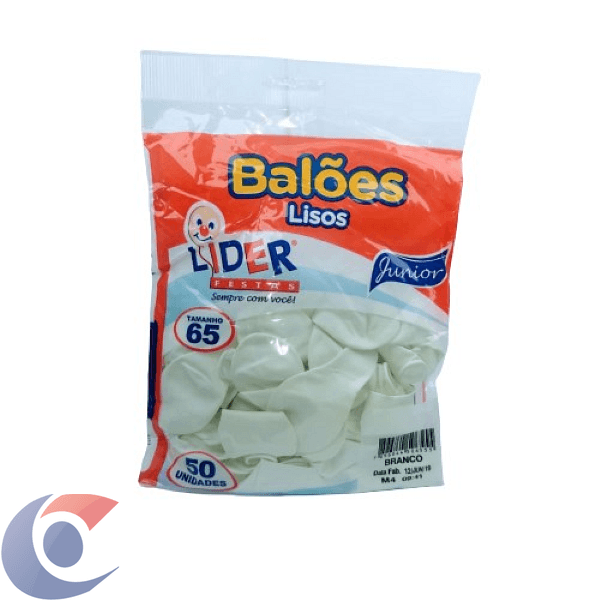BALAO-LIDER-FESTAS-LISO-50UN-BRANCO
