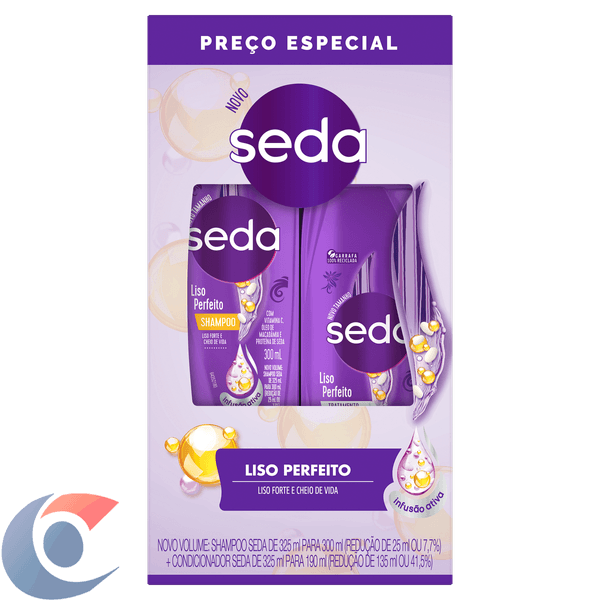 KIT-SH300ML-COND190ML-SEDA-LISO-PERFEITO