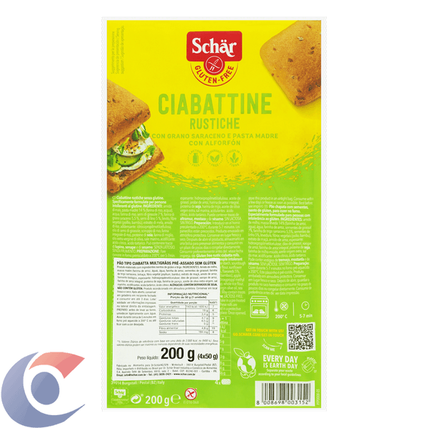 PAO-CIABAT-INT-SCHAR-S-GLUT-LAC-200G