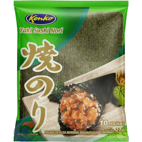 YAKI-SUSHI-NORI-KENKO-27G-10FLS