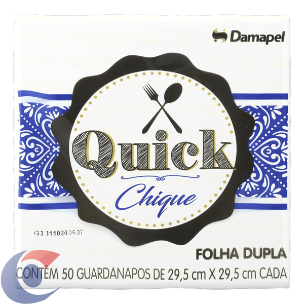 GUARDANAPO-QUICK-CH-F-D-50UN-295X295CM