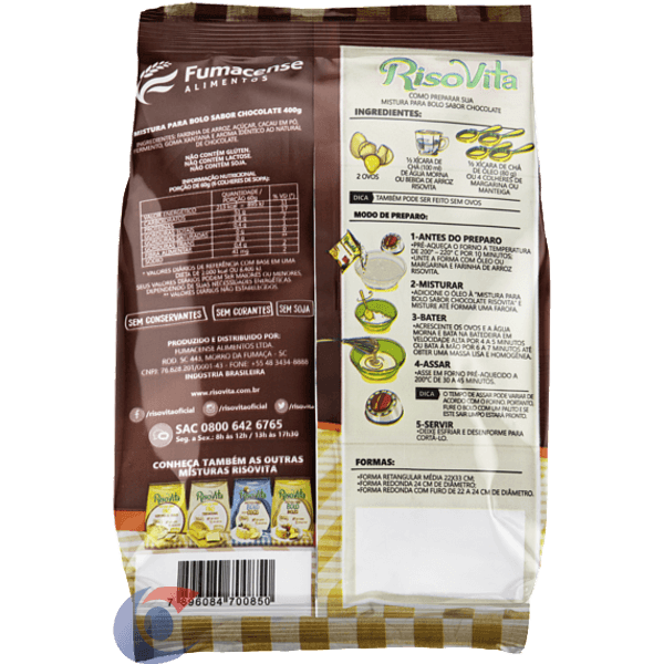MIST-P-BOLO-RISOVITA-S-GLUT-400G-CHOC