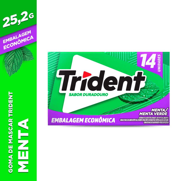 CHICLE-TRIDENT-14X252G-MENTA