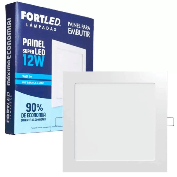 PAINEL-LED-FORTLED-12W-P-EMBUTIR