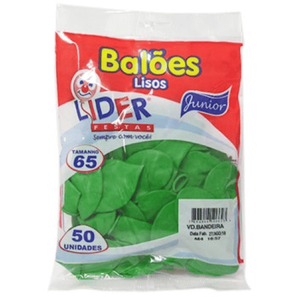 BALAO-LISO-LIDER-FESTAS-50UN-VERDE-ESCURO