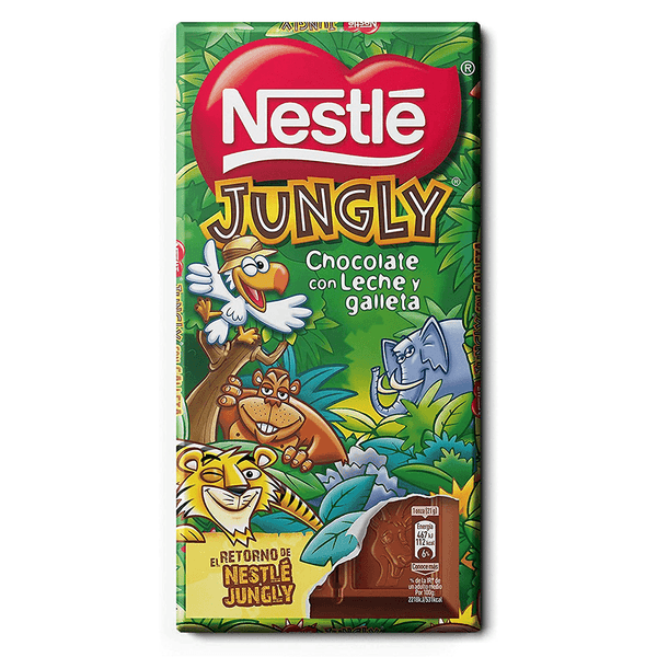 CHOC-TAB-ESP-NESTLE-JUNGLY-125G-PED-BISC
