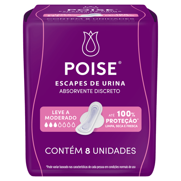 ABS-C-AB-ESCAP-URINA-LEVE-POISE-8UN