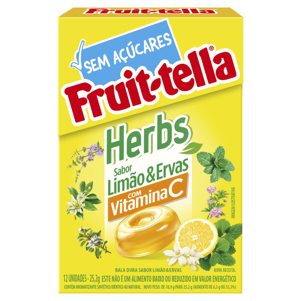 BALA-FRUIT-TELLA-252G-HERBS-Z-ACUC-LIMAO-ERVAS