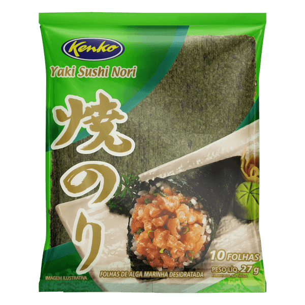 YAKI-SUSHI-NORI-KENKO-27G-10FLS