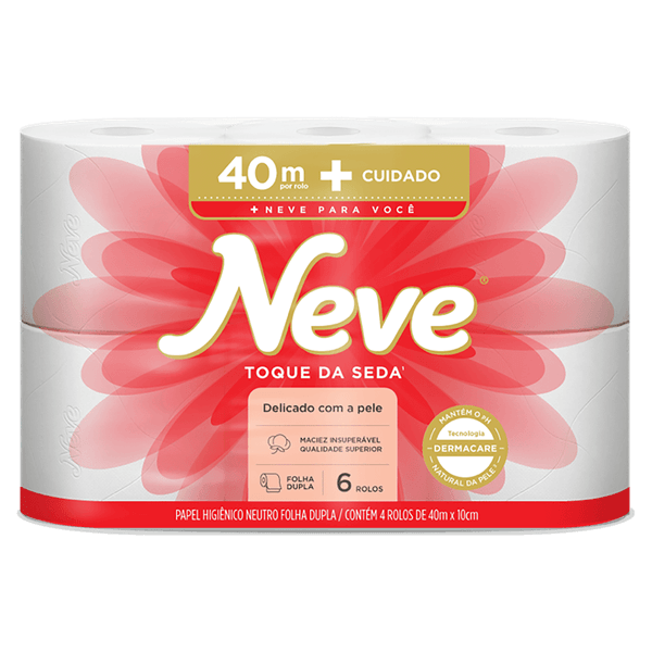 PAPEL-HIG-FD-NEVE-40M-6UN