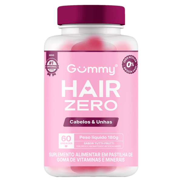 SUP-ALIM-GOMA-GUMMY-HAIR-180G-ZERO-TUTI-FRUTTI