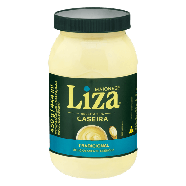 MAIONESE-CASEIRA-LIZA-450G-PET