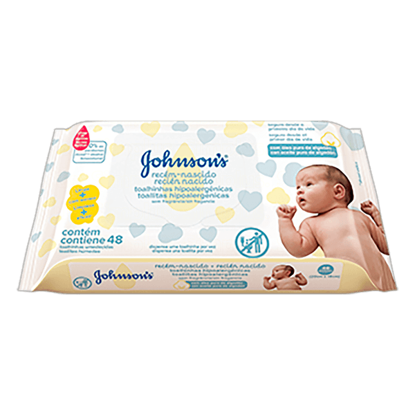 LENCO-UMED-JOHNSONS-BABY-48UN-RECEM-NASC