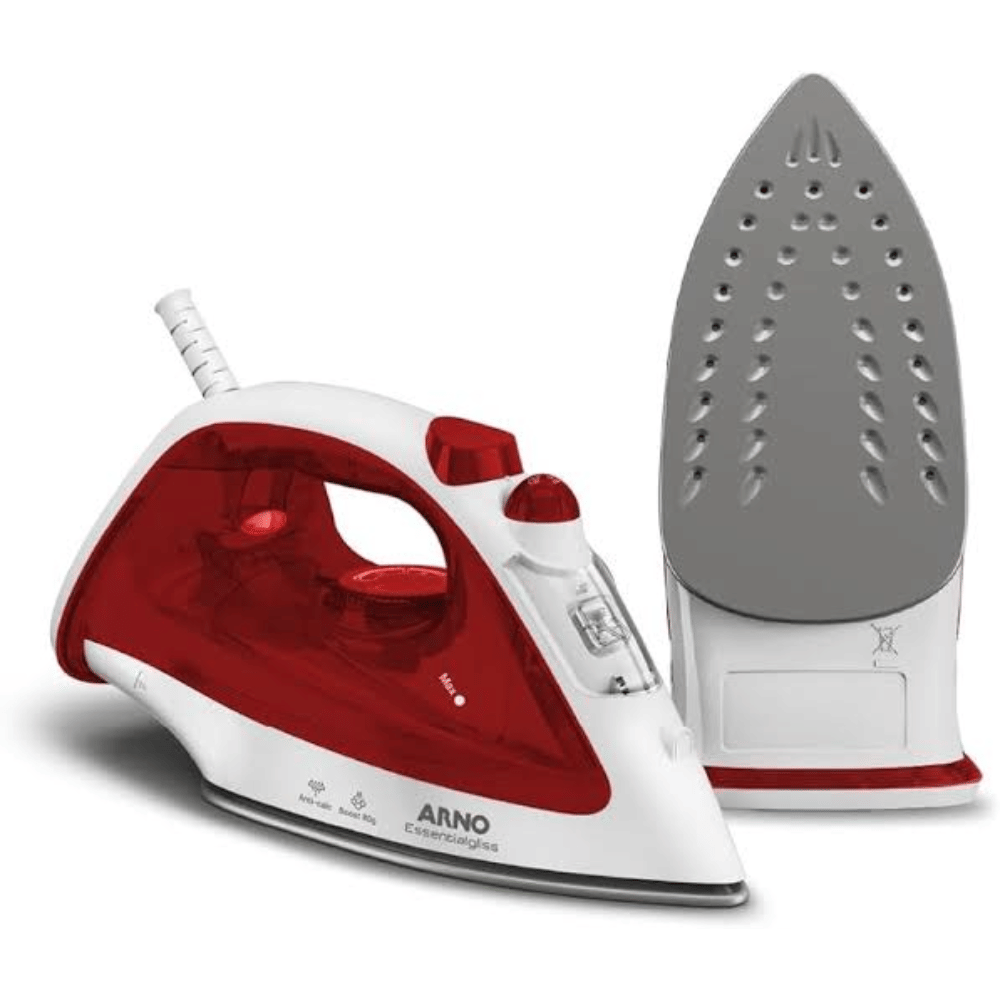Ferro A Vapor Essentialgliss Arno 127w Branco Rosa - Fmq