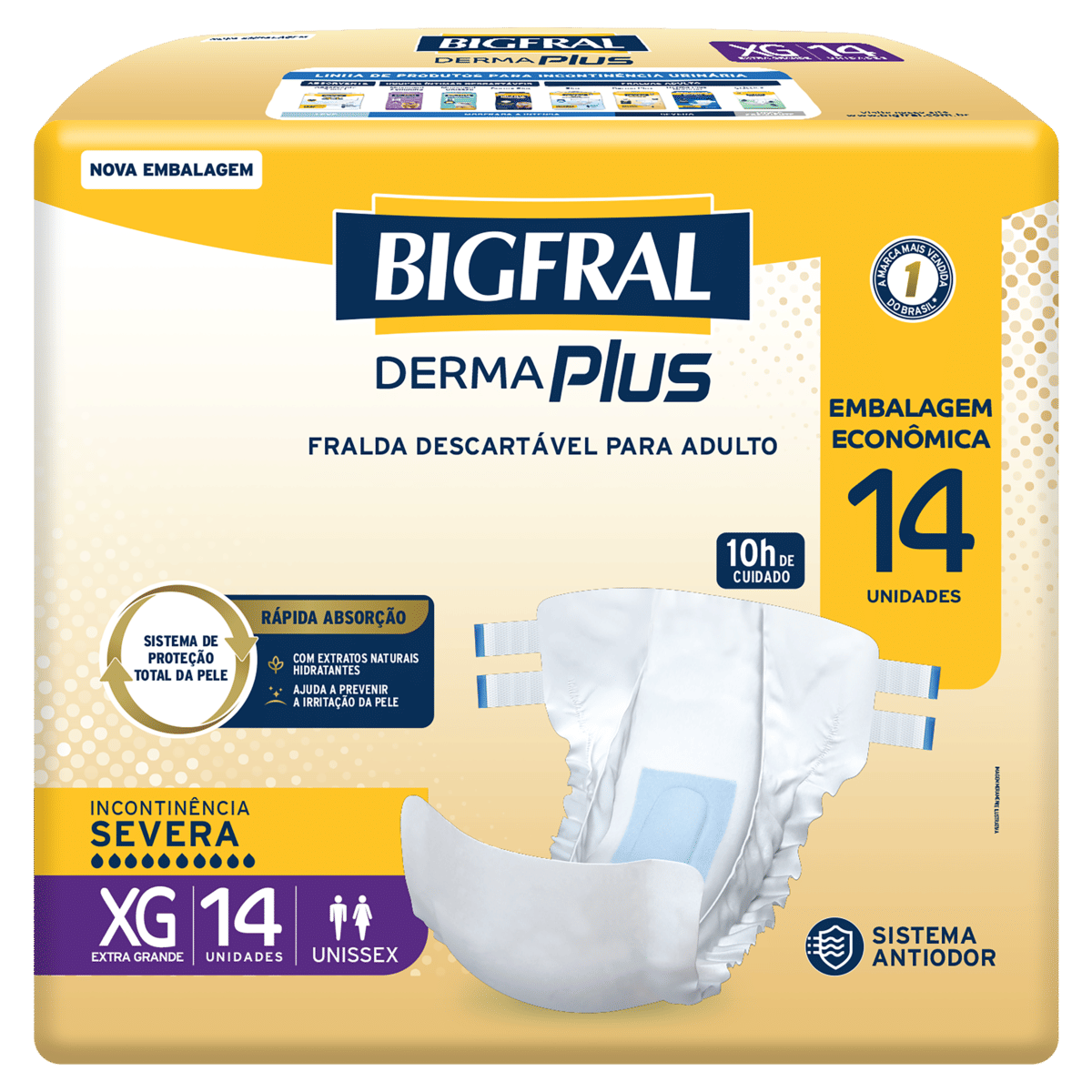 Fr Ger Bigfral Derma Plus Xg C/14un