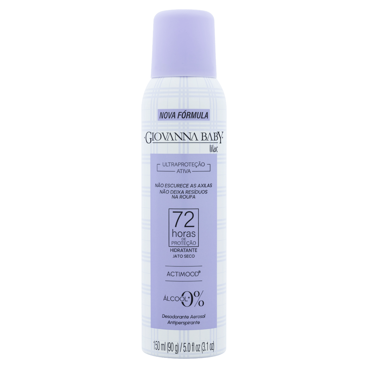 Desodorante Aero Giovanna Baby 72 Hs Lilac 150ml