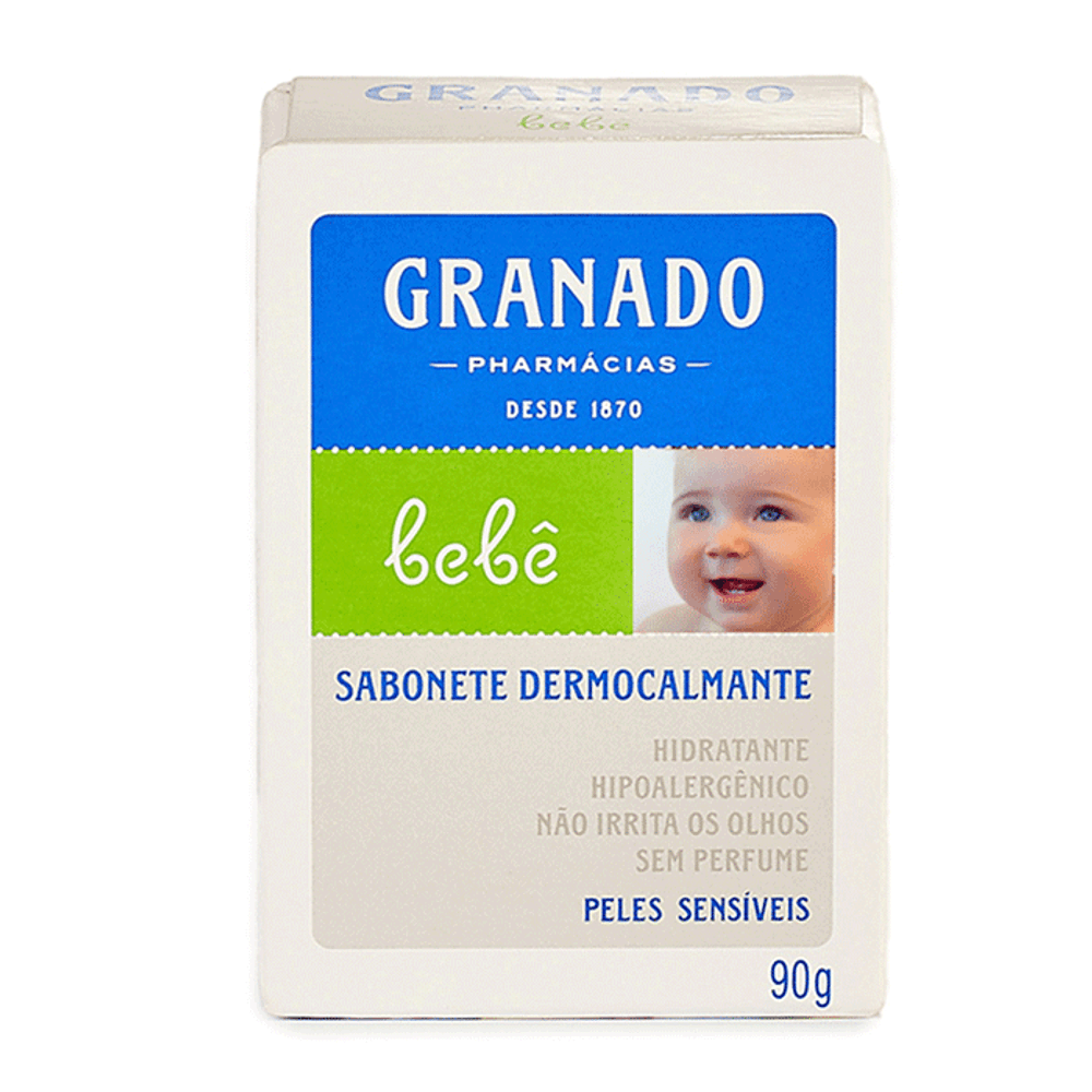 Sabonete Dermocalmante Bebê Peles Sensíveis 90g